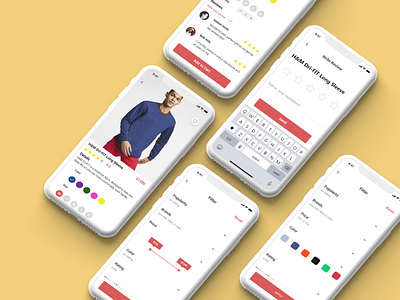 E-commerce Mobile product screen ✨🎉😍