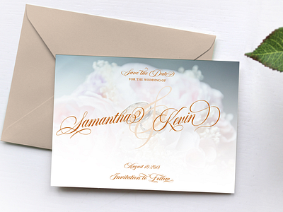 Save the date card design invitation card lettering save the date typography vector wedding wedding card wedding invitation