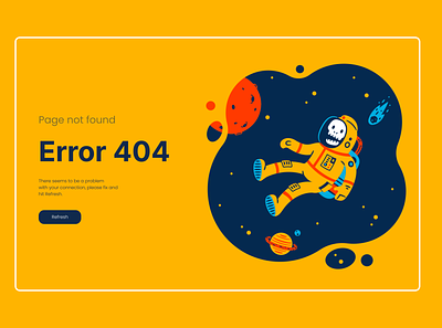 Error 404 page design product design ui ui ux ux webdesign
