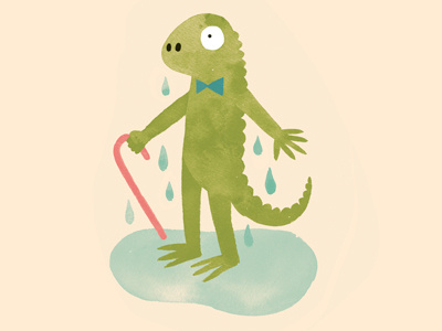 Lizard character childrens books lizard murilla gorilla rain series