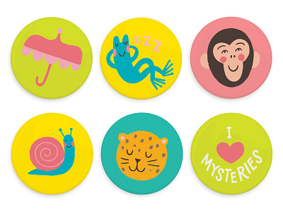 Murilla Gorilla Buttons