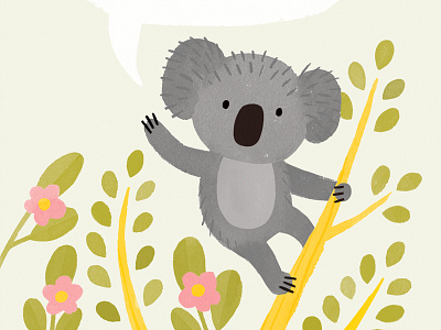 G'Day Mate! animals australia card cardnest gday greetings illustration koala stationery