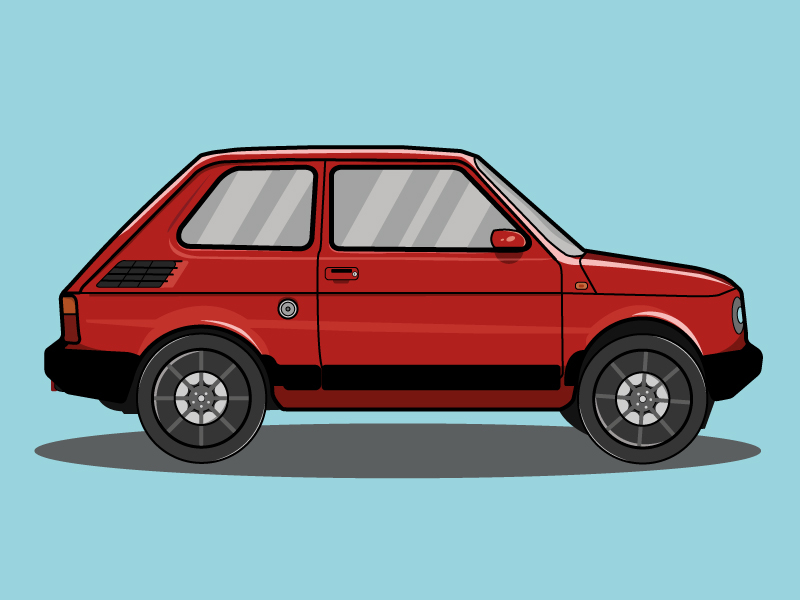 FIAT 126 Bis by Aykut Demirok on Dribbble