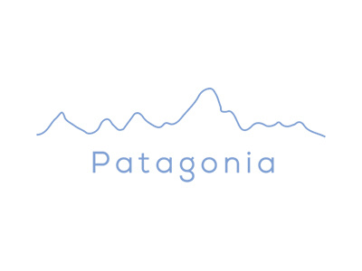 Patagonia illustration logo minimal outdoors patagonia