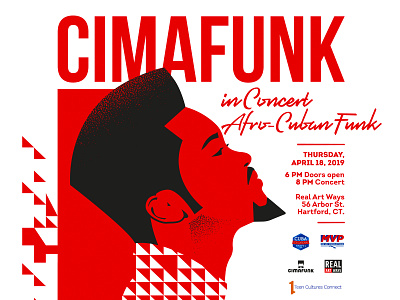Cimafunk Por Usa design illustration musician poster poster design