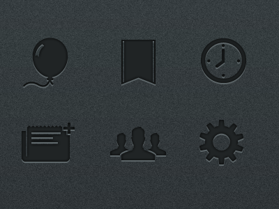 Float Reader Menu Icons