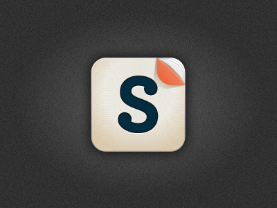 Scribd Icon app icon ios mobile page texture