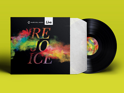 Rejoice: Mars Hill Music Live music packaging