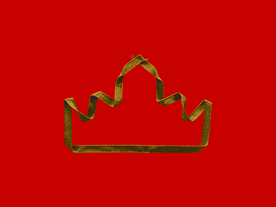 Crown Icon christmas icon ribbon