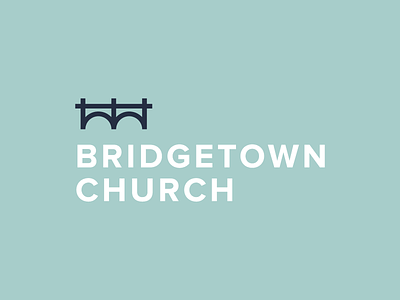 Bridgetown Church bridge church cross logo