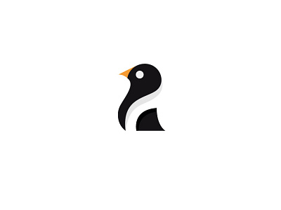 Penguin brand identity branding design identity illustration logo logo design ui ux vector
