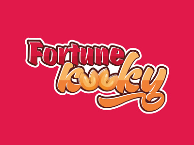 Fortune cookie logo brand identity branding design identity illustration logo logo design vector