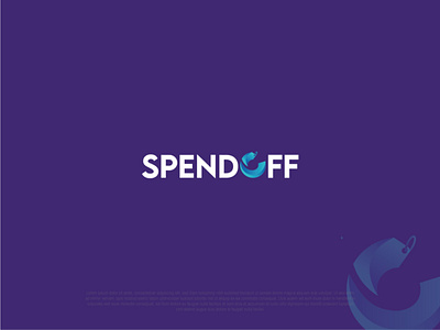 Spendoff logo brand identity branding design identity illustration logo logo design vector