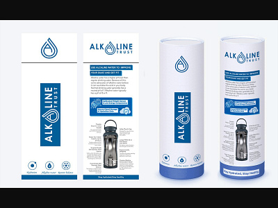 Alkaline logo and packaging brand identity branding design identity illustration logo logo design vector
