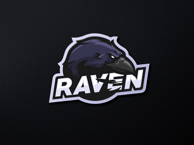 Raven Mascot Logo