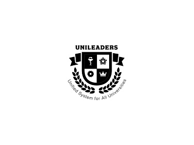 Logo Design for Unileaders badge logo design dribbble event branding event logo illustration leadership logo logo design logo design concept logo designer logo designs pharmacist shield logo system unity vector yasser hassan