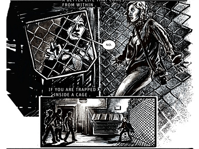 "Diabla" sample pages comic art comic book comicpages comics comicsart comicstrip drawing illustration painting storyboard storyboarding storytelling visual storytelling