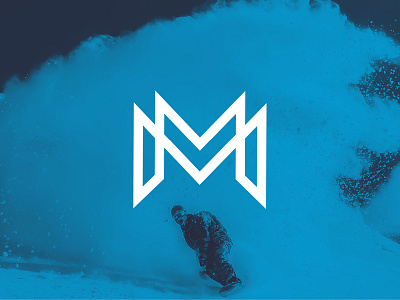 Mass Mountain Resort branding branding design design graphic design hospitality icon layout logo monogram ski resort snow typography