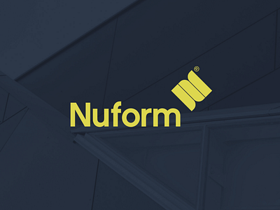 Nuform Fabrication brand branding design design thinking graphic design logo logo a day