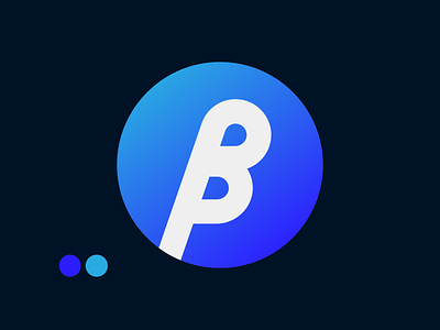 BP Logo Concept blue concept gradient logo