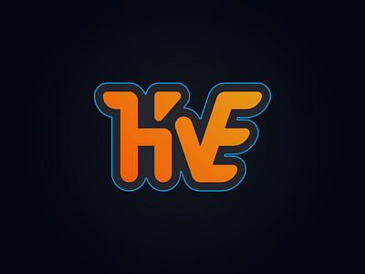 Hive Logo Concept logo logodesign orange simplistic