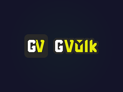 GVulk Logo Concept concept green gvulk logo simple simplistic