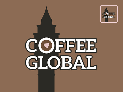 Coffee Global Logo coffe coffee shop concept logodesign simplistic