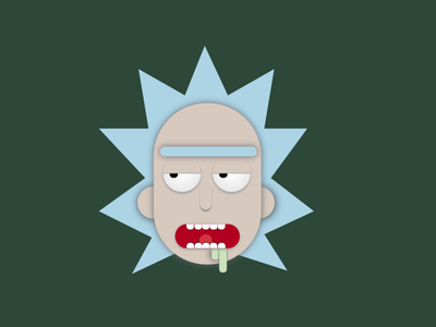 Pure CSS Rick codepen css design drawing html rick and morty