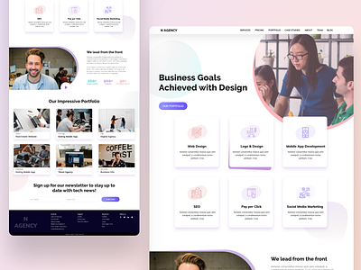 Digital Agency - Landing Page