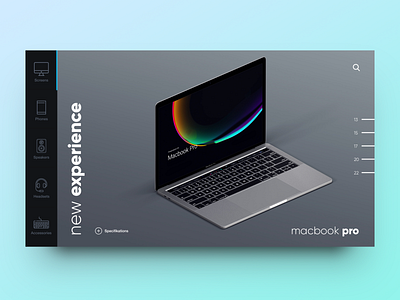 Macbook Pro apple concept art design graphic design laptop macbook photoshop webdesign website