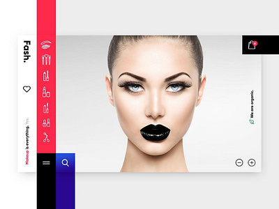 Makeup abstract branding concept art design fashion gilroy font graphic design icon illustration logo makeup photoshop typography ui ux web webdesign website