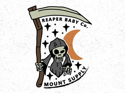 Reaper Baby design graphic graphic art grapic design illustration reaper
