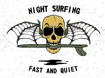Batman Skull graphic graphic design graphic art illustration skull art surf art vector