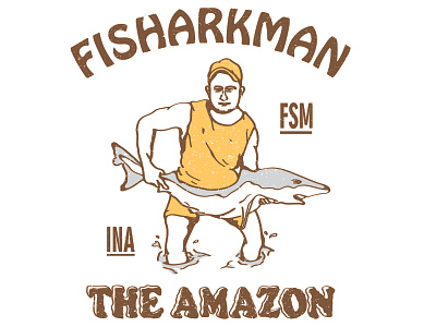 fisharkman graphic design graphic art illustration vector