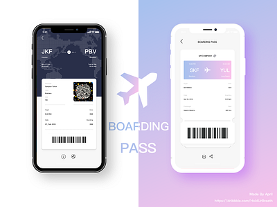 boarding pass ui 应用