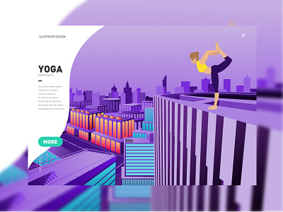 YOGA NO.2 illustration