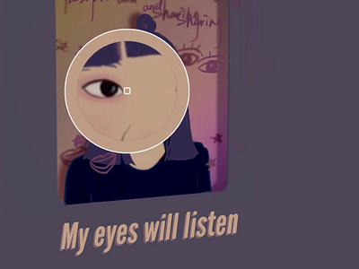 Album Cover Design-My eyes will listen