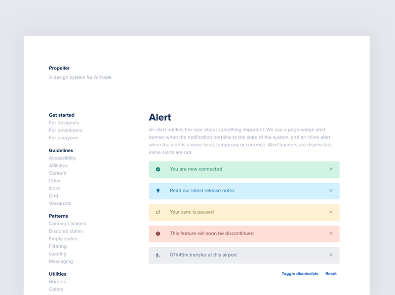 WIP: Propeller Design System angular cli aviation design design system multi brand design system products styleguide theme design themes visual design web