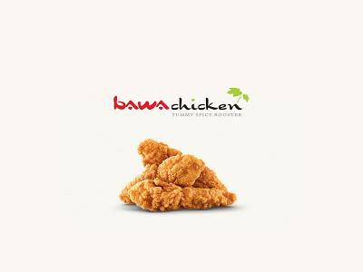 Bawa Chicken Logo illustration logo branding