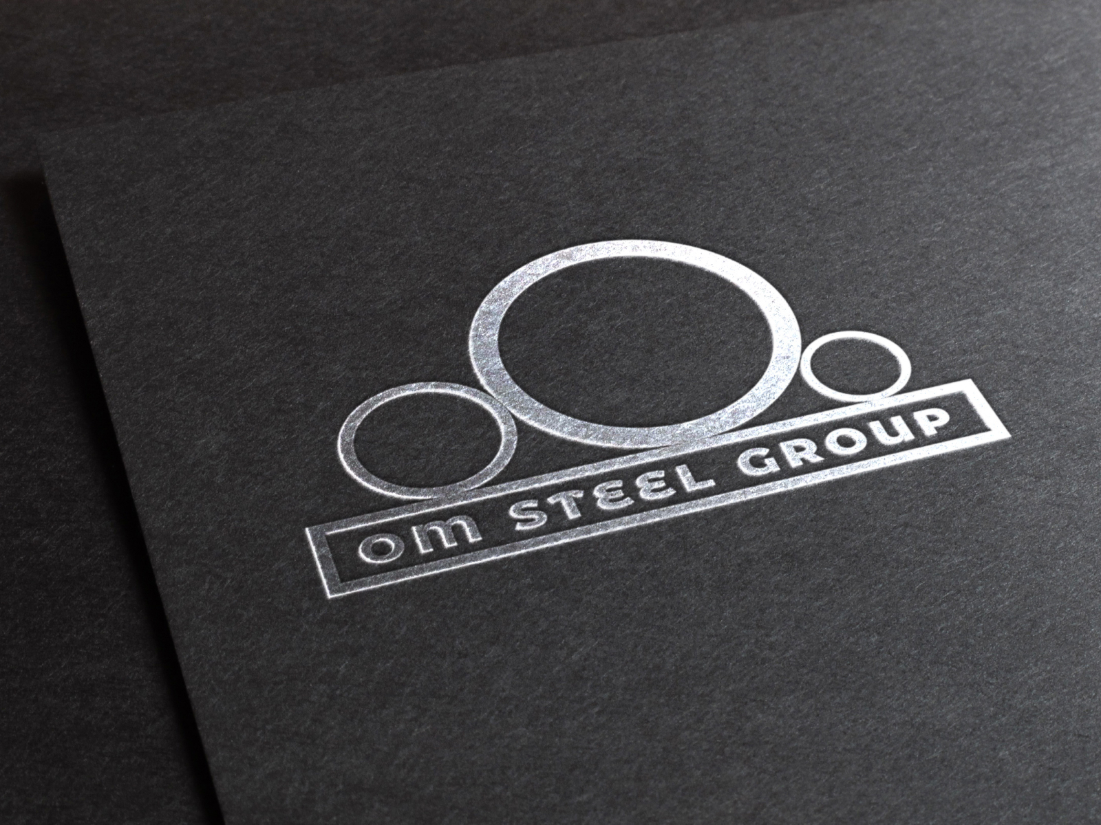 Om Steel Group Logo by Inderjit Kaur on Dribbble