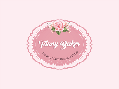 Tanny Bakes Designer cakes bakers bakery bakery logo branding cake logo design icon illustration logo sweet shop sweet tooth typography