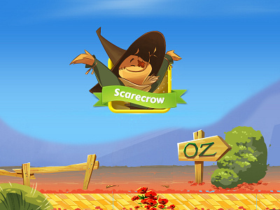 Scarecrow Icon game icone scarecrow