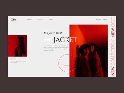 Zara New Collection by Alptekin Can ♕ on Dribbble