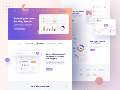 Sass Landing page