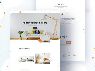 Furniture Home page Design
