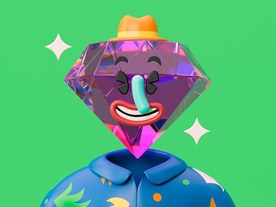 Miami Vice 3d avatar character character design characters illustration meta nft nft artist nft design pfp