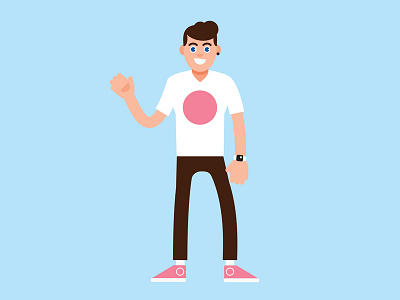 A1 Character character human illustration render style vector