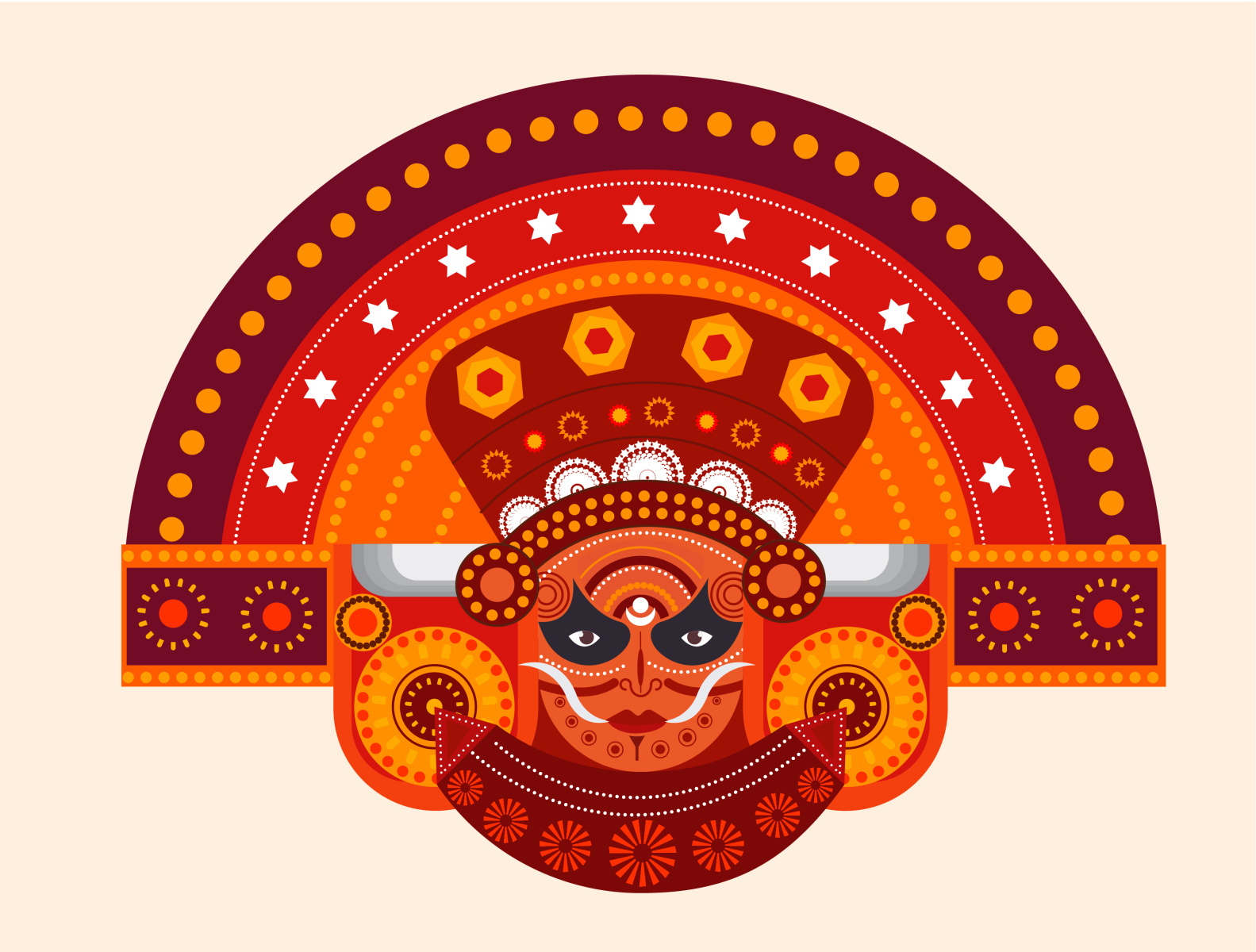 Dribbble illustration_kerala02.jpg by Sona Jayachandran