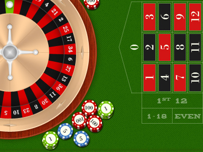 Bemycasino casino online game roulette webdesign