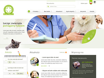 Veterinary society animal care health society veterinary webdesign